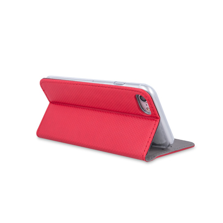 Etui Smart Magnet do Motorola Moto G84 czerwone