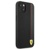 Ferrari FESAXHCP13SBK iPhone 13 mini 5,4" czarny/black hardcase On Track Carbon Stripe