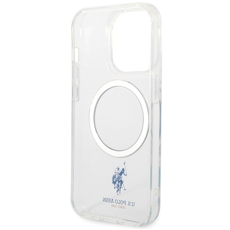 US Polo USHMP15XUCIT iPhone 15 Pro Max 6,7" transparente MagSafe-Kollektion