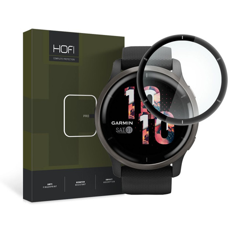 Hybrid Glass GARMIN VENU 2 HOFI Hybrid Pro+ black