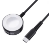 Choetech T319 MFI 5W wireless charger for Apple Watch + USB-C cable - black