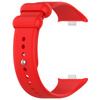 Pasek Silikonowy Mi Band 8 Pro / M8 Pro (7), RED / CZERWONY