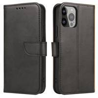 Magnet Case Hülle für Vivo X80 Pro Flip Cover Wallet Stand schwarz