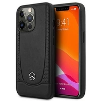 Mercedes MEHCP15XARMBK iPhone 15 Pro Max 6.7&quot; black/black hardcase Leather Urban