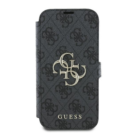 Guess GUBKP16X4GMGGR iPhone 16 Pro Max 6.9" czarny/black book 4G Metal Logo