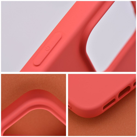 Futerał SILICONE do IPHONE 13 brzoskwiniowy