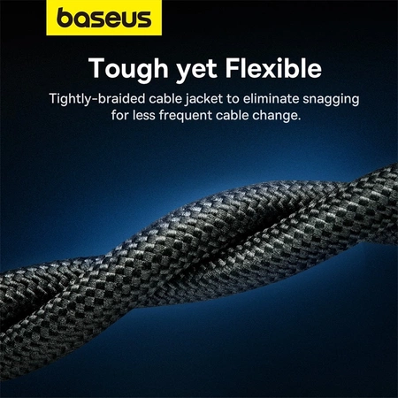 Baseus fast internet cable RJ45 cat.7 10Gbps 20m braided black