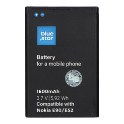 Bateria do Nokia E52/E71/N97/E61i/E63/E90/6650 Flip 1600 mAh Li-Ion Blue Star PREMIUM