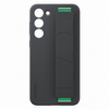 Samsung Silicone Grip Cover Case for Samsung Galaxy S23+ silicone case with wrist strap black (EF-GS916TBEGWW)