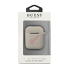 Guess GUACA2LSVSGP AirPods cover szaro różowy/grey pink Silicone Vintage