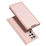 Dux Ducis Skin Pro Bookcase type case for Samsung Galaxy S22 Ultra pink