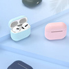 Case für AirPods 2 / AirPods 1 Silikon Softcover für Kopfhörer rosa (Case C)