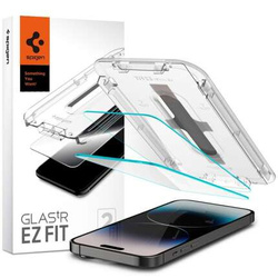 SPIGEN GLAS.TR EZ FIT IPHONE 15 PRO CLEAR 2-PACK