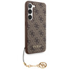 Guess 4G Charms Collection - Etui Samsung Galaxy S23 (brązowy)