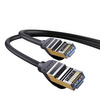 Baseus Speed Seven szybki kabel sieciowy RJ45 10Gbps 0.5m czarny (WKJS010001)