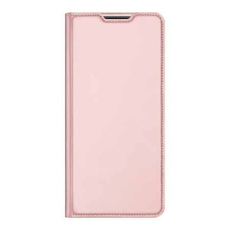 Schutzhülle XIAOMI 12 PRO mit einem Flip Dux Ducis Skin Leder hell-pink