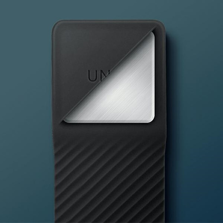 UNIQ etui Heldro Mount iPhone 14 6,1" czarny/vapour smoke