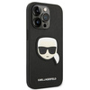 Karl Lagerfeld Saffiano Karl Head Patch Case – Etui iPhone 14 Pro Max (czarrny)