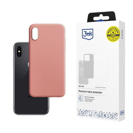 Apple iPhone X/XS - 3mk Matt Case lychee