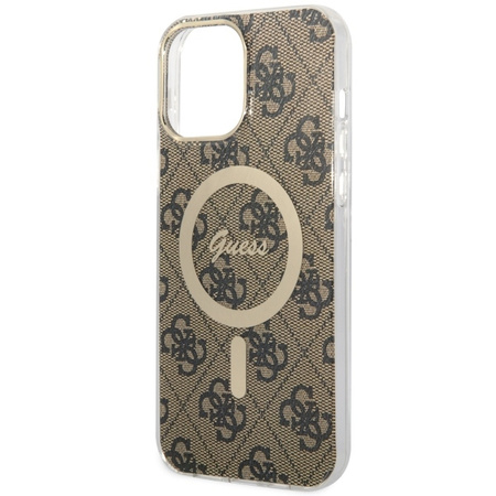 Guess GUHMP13XH4STW iPhone 13 Pro Max 6.7&quot; Braun/Braun Hardcase 4G MagSafe