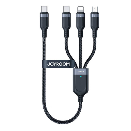 Kabel wielofunkcyjny USB to USB-C 2x Lightning Micro Joyroom S-A18