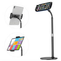 Wozinsky stand for tablet and phone on the desk black (WTHBK4)