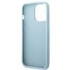 Original Handyhülle IPHONE 13 PRO MAX Guess Hardcase Saffiano 4G Small Metal Logo (GUHCP13XPS4MB) blau