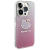 Hello Kitty IML Gradient Electrop Kitty Head case for iPhone 15 Pro - pink