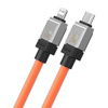 Baseus kabel CoolPlay USB-C - Lightning 2m 20W pomarańczowy