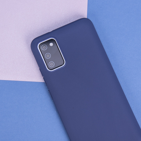 Nakładka Matt TPU do Motorola Moto G84 ciemnoniebieska