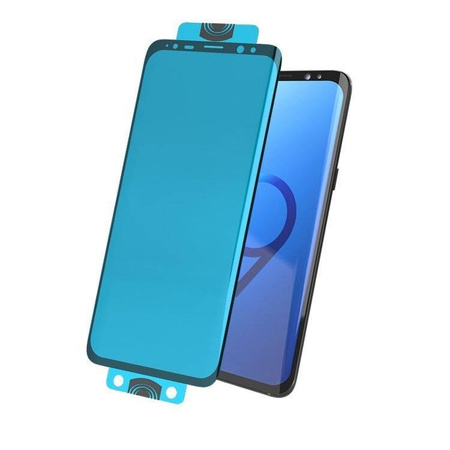 3D Edge Nano Flexi Glass folia szklana szkło hartowane na cały ekran z ramką Samsung Galaxy S21+ 5G (S21 Plus 5G) czarny