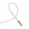 HOCO kabel AUX Audio Jack 3,5mm do Typ C UPA19 1m srebrny