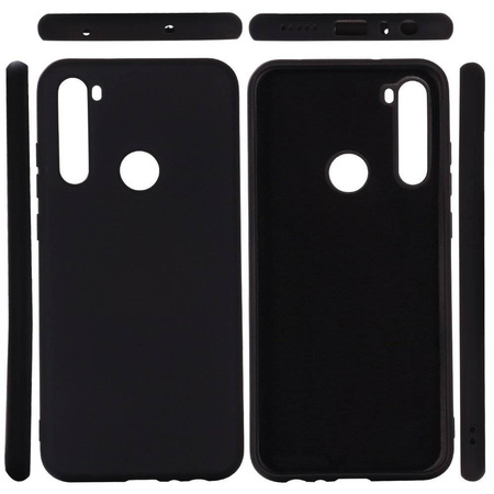 Etui XIAOMI REDMI NOTE 8T Silicone case elastyczne silikonowe czarne