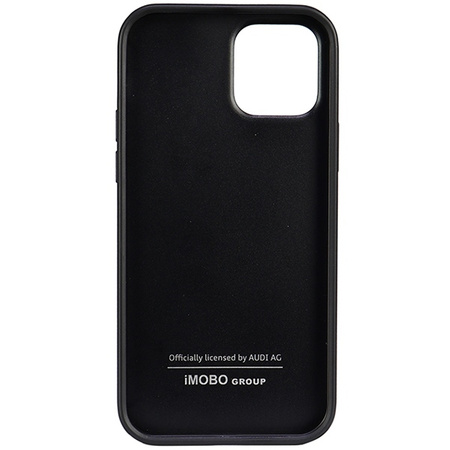 Audi Kunstleder iPhone 11 Pro 5,8&quot; schwarz/schwarz Hardcase AU-TPUPPCIP11-TT/D1-BK