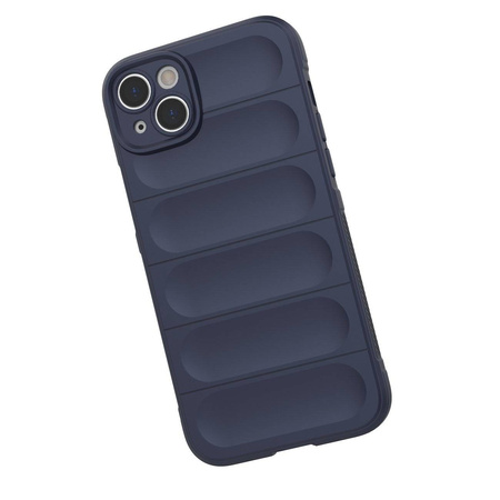 Magic Shield Case Hülle für iPhone 14 Plus flexible Panzerhülle hellblau