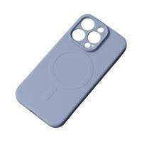 MagSafe Compatible Silicone Case for iPhone 15 Pro Max Silicone Case - Gray