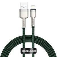 Baseus Cafule Series Metal Data Cable USB to IP 2.4A 1m Green