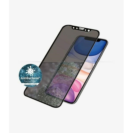 Tempered Glass IPHONE 11 / XR PanzerGlass E2E Super+ Case Friendly Privacy black