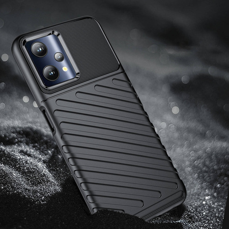 Thunder Case flexible gepanzerte Hülle Realme 9 Pro schwarz