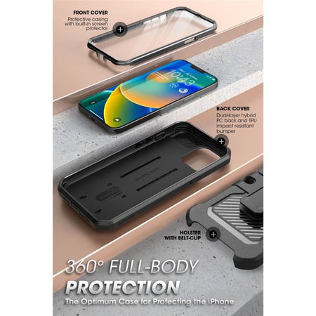 Supcase UNICORN BEETLE PRO IPHONE 13/14 BLACK