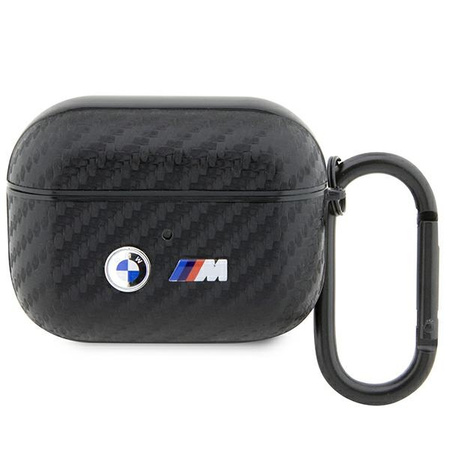 BMW BMAPWMPUCA2 AirPods Pro cover black/black Carbon Double Metal Logo