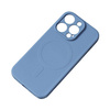 MagSafe compatible silicone case for iPhone 15 Plus Silicone Case - navy blue