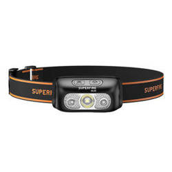 Headlamp Superfire HL05-E, 120lm, USB