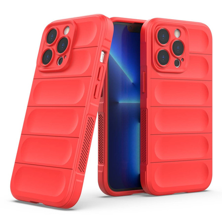 Magic Shield Case case for iPhone 13 Pro flexible armored cover red