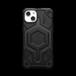 UAG Monarch Pro - Schutzhülle für iPhone 15 Plus kompatibel mit MagSafe (Kohlefaser)