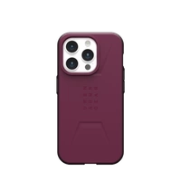 Etui UAG Civilian MagSafe do iPhone 15 Pro - purpurowe