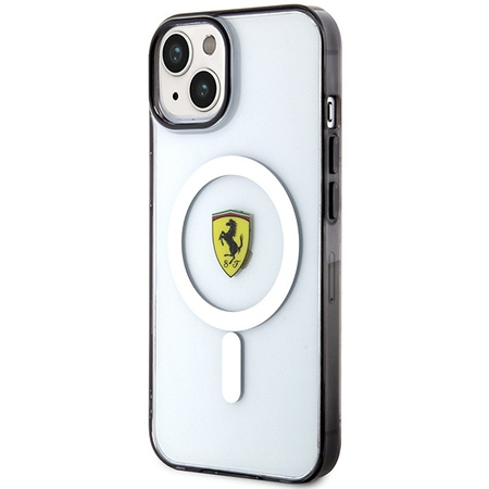 Ferrari FEHMP14MURKT iPhone 14 Plus 6,7" klar/transparente Hardcase Outline Magsafe