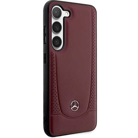 Mercedes MEHCS23MARMRE S23+ S916 czerwony/red hardcase Leather Urban Bengale