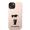 Karl Lagerfeld Silicone NFT Ikonik - Etui iPhone 14 Plus (różowy)