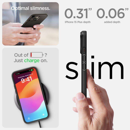 Spigen THIN FIT IPHONE 15 PLUS SCHWARZ